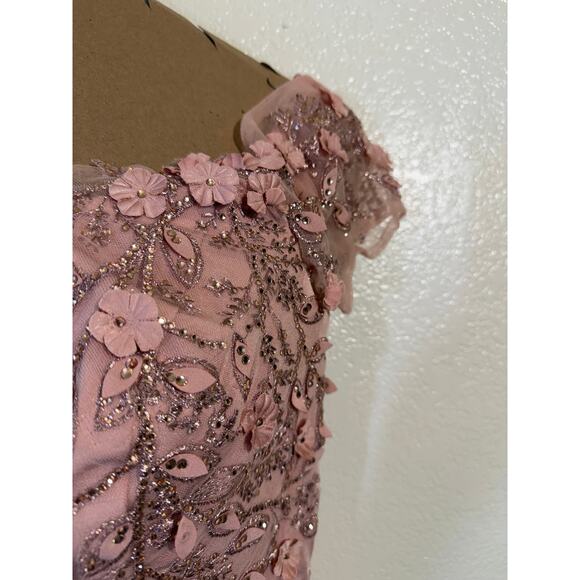 Cameron Blake Mother of Bride Formal Dress Gown 10 - Picture 8 of 16